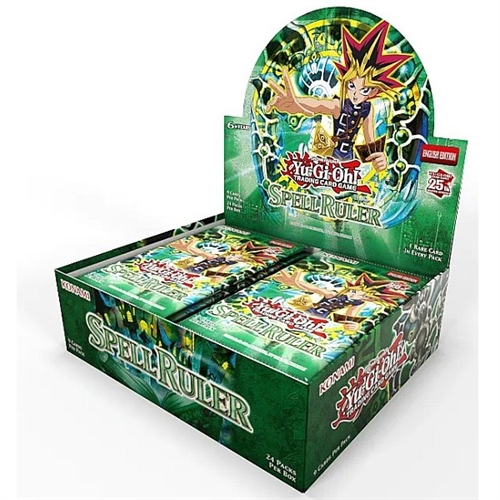Yu-Gi-Oh TCG - Spell Ruler (25th Anniversary Edition) - Booster Box Display (24 Booster Packs)